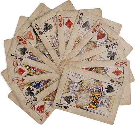 old style poker cards